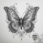 Tattoo sketch butterfly girl tattoo, tattoo s… – tattoo sketch (№1760037293_0, 09.10.2025 19:14) — tattoovalue.net