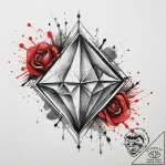 Tattoo sketch diamond tattoo, tattoo flash sh… – tattoo sketch (№1760042913_0, 09.10.2025 20:48) — tattoovalue.net