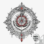 Tattoo sketch mystical essence, tattoo drawin… – tattoo sketch (№1760044438_0, 09.10.2025 21:13) — tattoovalue.net