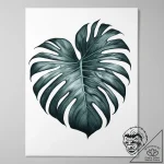 Tattoo sketch monstera – tattoo sketch (№1760045737_0, 09.10.2025 21:35) — tattoovalue.net