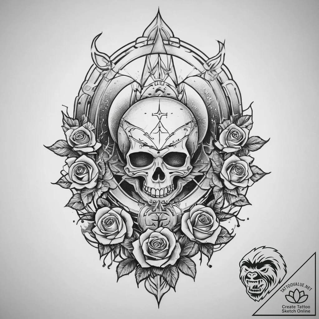 Tattoo sketch gymnastics a person on a beam,... - tattoo sketch (№1760053337_0, 09.10.2025 23:42) — tattoovalue.net