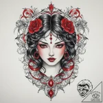 Tattoo sketch light, tattoo flash sheet desig… – tattoo sketch (№1760058312_0, 10.10.2025 01:05) — tattoovalue.net