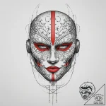 Tattoo sketch 2020s covid-19 mask, tattoo lin… – tattoo sketch (№1760070825_0, 10.10.2025 04:33) — tattoovalue.net