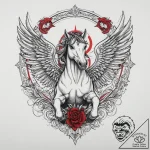 Tattoo sketch pegasus tattoo, tattoo line art… – tattoo sketch (№1760074014_0, 10.10.2025 05:26) — tattoovalue.net