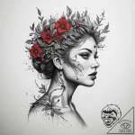 Tattoo sketch dryad tattoo, tattoo drawing ou… – tattoo sketch (№1760074664_0, 10.10.2025 05:37) — tattoovalue.net