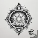 Tattoo sketch cosmic space, artistic tattoo s… – tattoo sketch (№1760078762_0, 10.10.2025 06:46) — tattoovalue.net