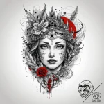 Tattoo sketch mystical quest, artistic tattoo… – tattoo sketch (№1760079641_0, 10.10.2025 07:00) — tattoovalue.net