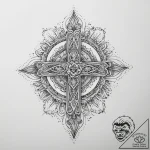 Tattoo sketch bronze, tattoo flash sheet desi… – tattoo sketch (№1760086574_0, 10.10.2025 08:56) — tattoovalue.net
