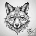 Tattoo sketch узор в виде лисы, tattoo line a… – tattoo sketch (№1760087455_0, 10.10.2025 09:10) — tattoovalue.net