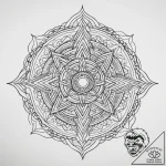 Tattoo sketch cosmic creation, tattoo line ar… – tattoo sketch (№1760088106_0, 10.10.2025 09:21) — tattoovalue.net