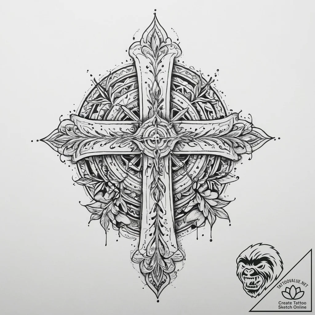 Tattoo sketch glass, tattoo flash sheet desig... - tattoo sketch (№1760089621_0, 10.10.2025 09:47) — tattoovalue.net