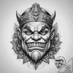 Tattoo sketch ogre, artistic tattoo sketch, o… – tattoo sketch (№1760089837_0, 10.10.2025 09:50) — tattoovalue.net