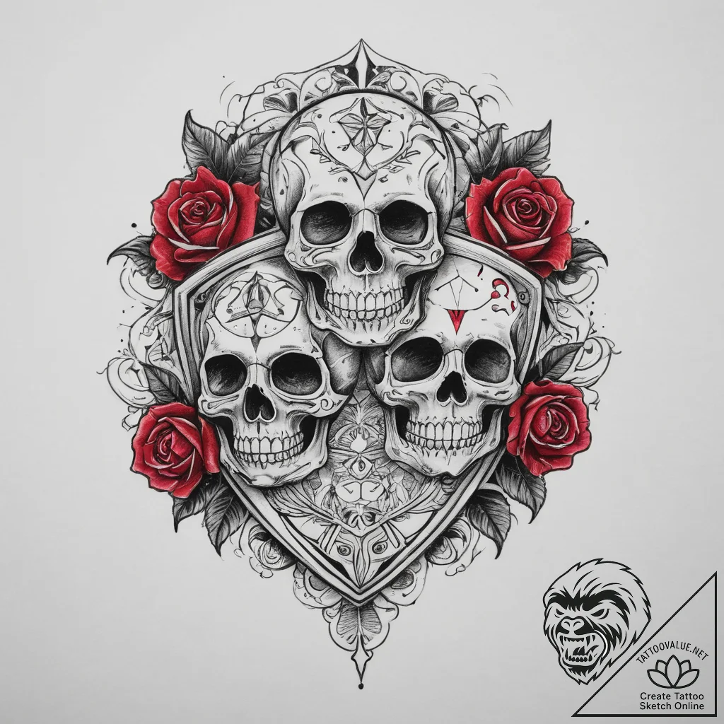 Tattoo sketch shield, tattoo drawing outline,... - tattoo sketch (№1760091137_0, 10.10.2025 10:12) — tattoovalue.net