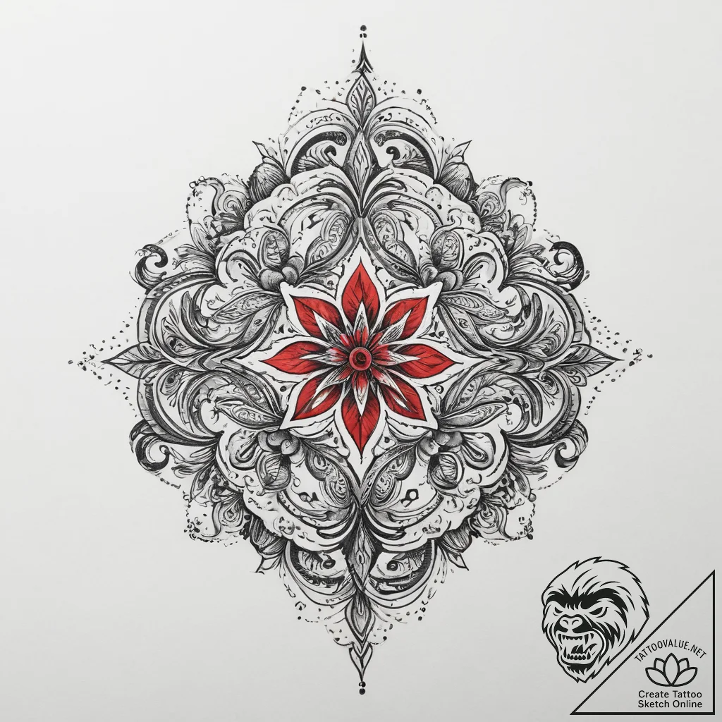 Tattoo sketch ember, tattoo sketch design, bl... - tattoo sketch (№1760096581_0, 10.10.2025 11:43) — tattoovalue.net
