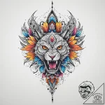 Tattoo sketch end, concept art for tattoo, vi… – tattoo sketch (№1760098956_0, 10.10.2025 12:22) — tattoovalue.net