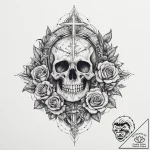 Tattoo sketch tarot card lovers, tattoo sketc… – tattoo sketch (№1760101779_0, 10.10.2025 13:09) — tattoovalue.net