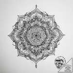 Tattoo sketch мандала, concept art for tattoo… – tattoo sketch (№1760103108_0, 10.10.2025 13:31) — tattoovalue.net