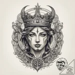 Tattoo sketch throne, tattoo sketch design, r… – tattoo sketch (№1760106134_0, 10.10.2025 14:22) — tattoovalue.net
