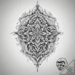 Tattoo sketch leg, artistic tattoo sketch, on… – tattoo sketch (№1760110255_0, 10.10.2025 15:30) — tattoovalue.net