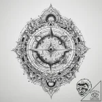 Tattoo sketch cosmic story, tattoo sketch des… – tattoo sketch (№1760112425_0, 10.10.2025 16:07) — tattoovalue.net