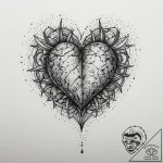 Tattoo sketch heart tattoo, tattoo sketch des… – tattoo sketch (№1760113291_0, 10.10.2025 16:21) — tattoovalue.net