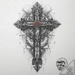 Tattoo sketch sacred space, artistic tattoo s… – tattoo sketch (№1760114168_0, 10.10.2025 16:36) — tattoovalue.net