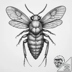 Tattoo sketch leaf insect, tattoo flash sheet… – tattoo sketch (№1760115924_0, 10.10.2025 17:05) — tattoovalue.net
