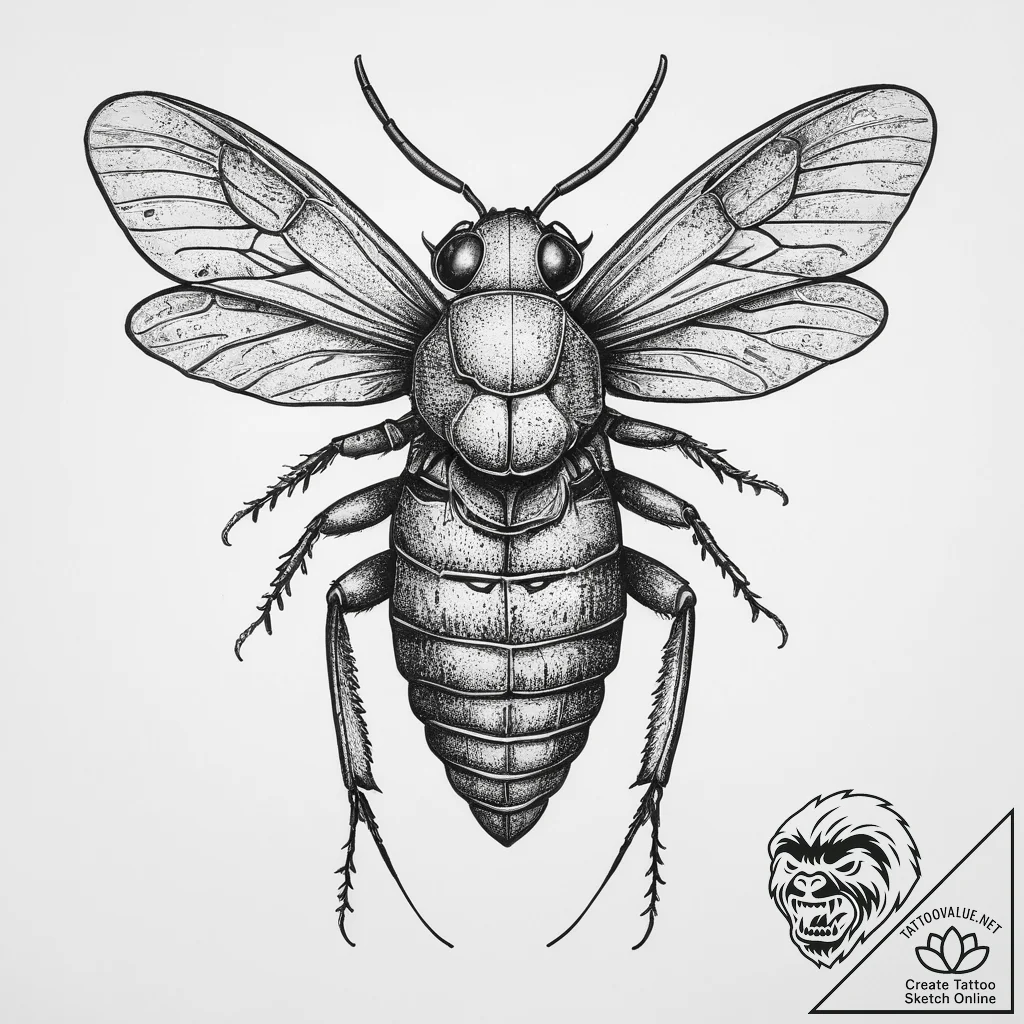 Tattoo sketch leaf insect, tattoo flash sheet... - tattoo sketch (№1760115924_0, 10.10.2025 17:05) — tattoovalue.net