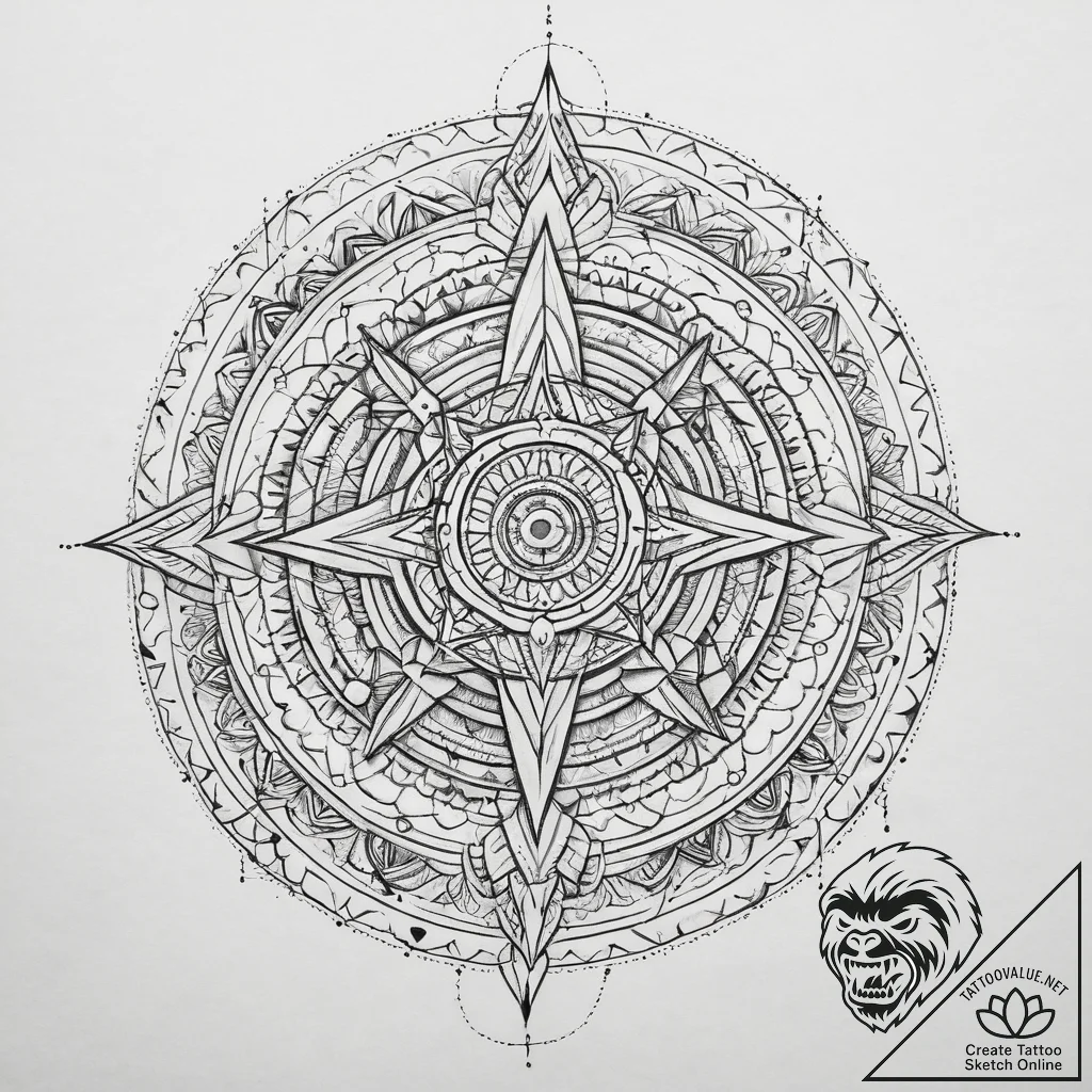 Tattoo sketch antlion, concept art for tattoo... - tattoo sketch (№1760116142_0, 10.10.2025 17:09) — tattoovalue.net