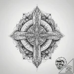 Tattoo sketch mystical spring, tattoo flash s… – tattoo sketch (№1760116798_0, 10.10.2025 17:19) — tattoovalue.net