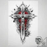 Tattoo sketch holy hymn, artistic tattoo sket… – tattoo sketch (№1760117454_0, 10.10.2025 17:30) — tattoovalue.net