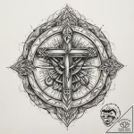 Tattoo sketch cosmic portrayal, tattoo sketch… – tattoo sketch (№1760118973_0, 10.10.2025 17:56) — tattoovalue.net