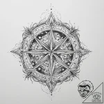 Tattoo sketch cosmic story, tattoo line art,… – tattoo sketch (№1760122917_0, 10.10.2025 19:01) — tattoovalue.net