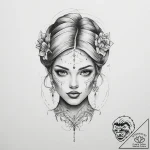 Tattoo sketch emotion, concept art for tattoo… – tattoo sketch (№1760124900_0, 10.10.2025 19:35) — tattoovalue.net