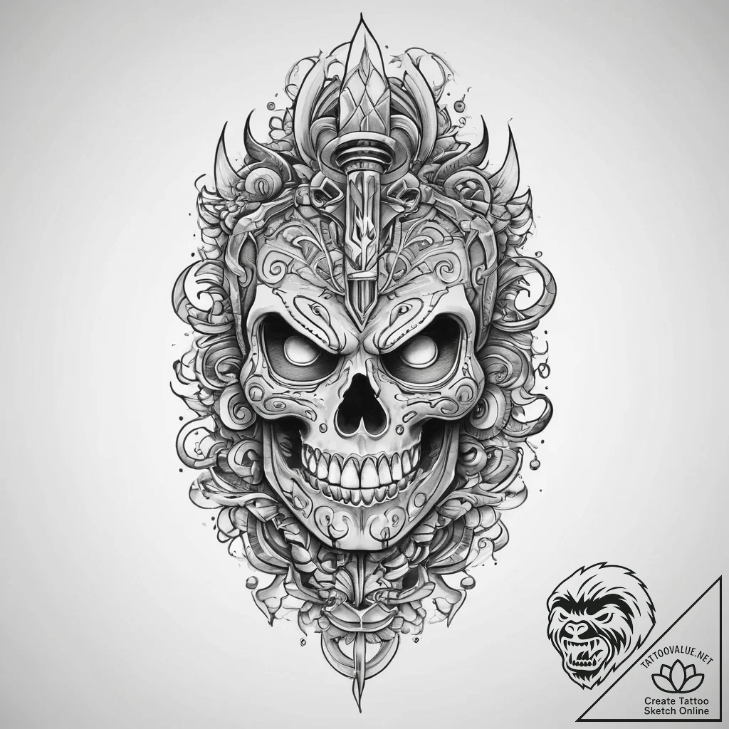 Tattoo sketch zipper, concept art for tattoo,... - tattoo sketch (№1760125991_0, 10.10.2025 19:53) — tattoovalue.net