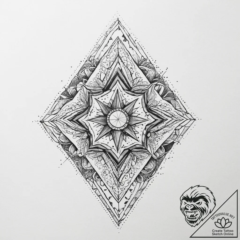 Tattoo sketch space, artistic tattoo sketch,... - tattoo sketch (№1760128631_0, 10.10.2025 20:37) — tattoovalue.net