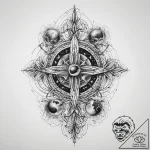Tattoo sketch cosmic scene, artistic tattoo s… – tattoo sketch (№1760129939_0, 10.10.2025 20:58) — tattoovalue.net