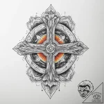 Tattoo sketch cosmic narrative, tattoo line a… – tattoo sketch (№1760131252_0, 10.10.2025 21:20) — tattoovalue.net
