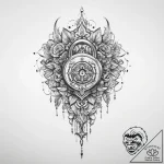 Tattoo sketch lock – tattoo sketch (№1760166684_0, 11.10.2025 07:11) — tattoovalue.net