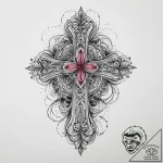 Tattoo sketch pink, ink illustration for tatt… – tattoo sketch (№1760169738_0, 11.10.2025 08:02) — tattoovalue.net