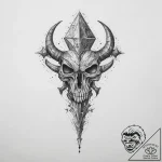 Tattoo sketch bone, tattoo sketch design, bla… – tattoo sketch (№1760178896_0, 11.10.2025 10:34) — tattoovalue.net