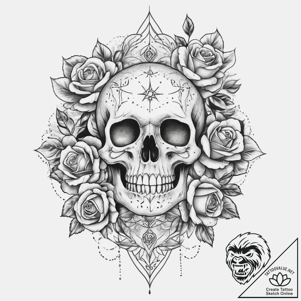 Tattoo sketch cosmic dimension, tattoo drawin... - tattoo sketch (№1760181936_0, 11.10.2025 11:25) — tattoovalue.net