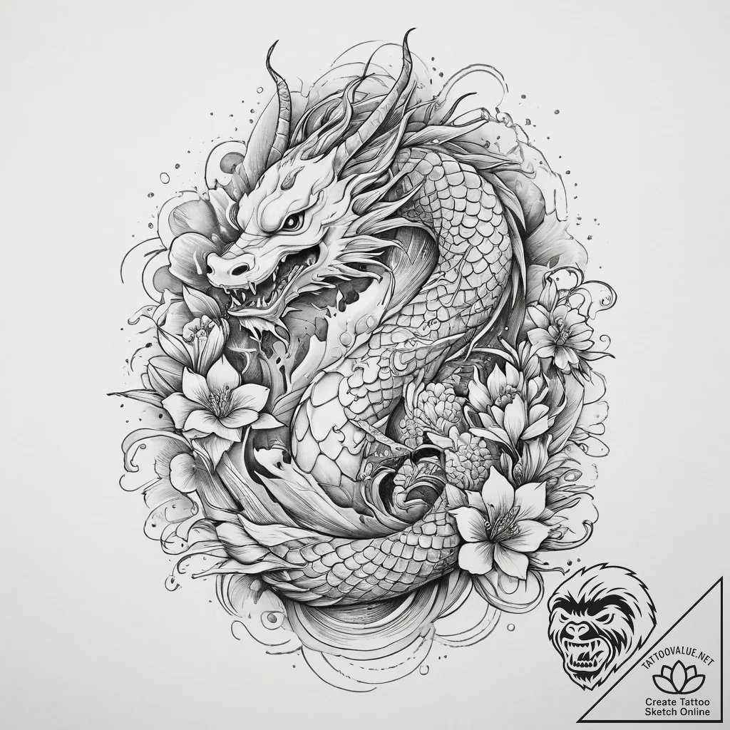 Tattoo sketch princess dress, ink illustratio... - tattoo sketch (№1760182801_0, 11.10.2025 11:40) — tattoovalue.net