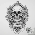 Tattoo sketch shackle, artistic tattoo sketch… – tattoo sketch (№1760184755_0, 11.10.2025 12:12) — tattoovalue.net