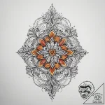 Tattoo sketch end, ink illustration for tatto… – tattoo sketch (№1760185404_0, 11.10.2025 12:23) — tattoovalue.net