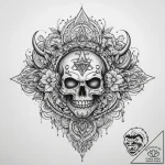 Tattoo sketch blessed narrative, artistic tat… – tattoo sketch (№1760187804_0, 11.10.2025 13:03) — tattoovalue.net