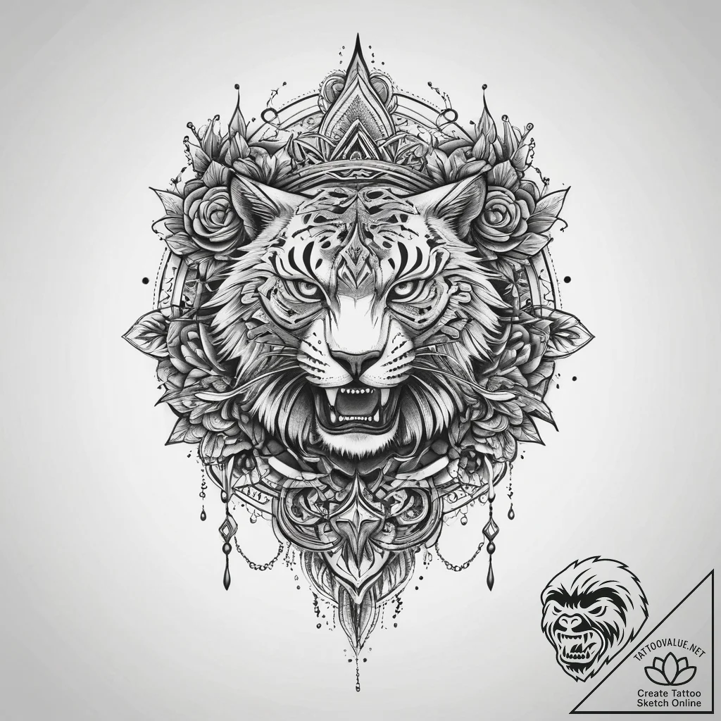 Tattoo sketch dark, tattoo flash sheet design... - tattoo sketch (№1760189099_0, 11.10.2025 13:24) — tattoovalue.net