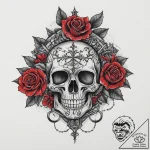 Tattoo sketch vibrant, artistic tattoo sketch… – tattoo sketch (№1760189748_0, 11.10.2025 13:35) — tattoovalue.net