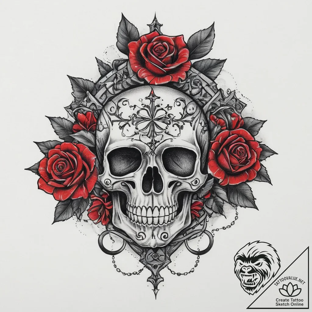 Tattoo sketch vibrant, artistic tattoo sketch... - tattoo sketch (№1760189748_0, 11.10.2025 13:35) — tattoovalue.net