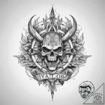 Tattoo sketch valor – tattoo sketch (№1760191048_0, 11.10.2025 13:57) — tattoovalue.net
